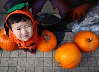 Không khí Halloween rôn ràng khắp mọi nơi