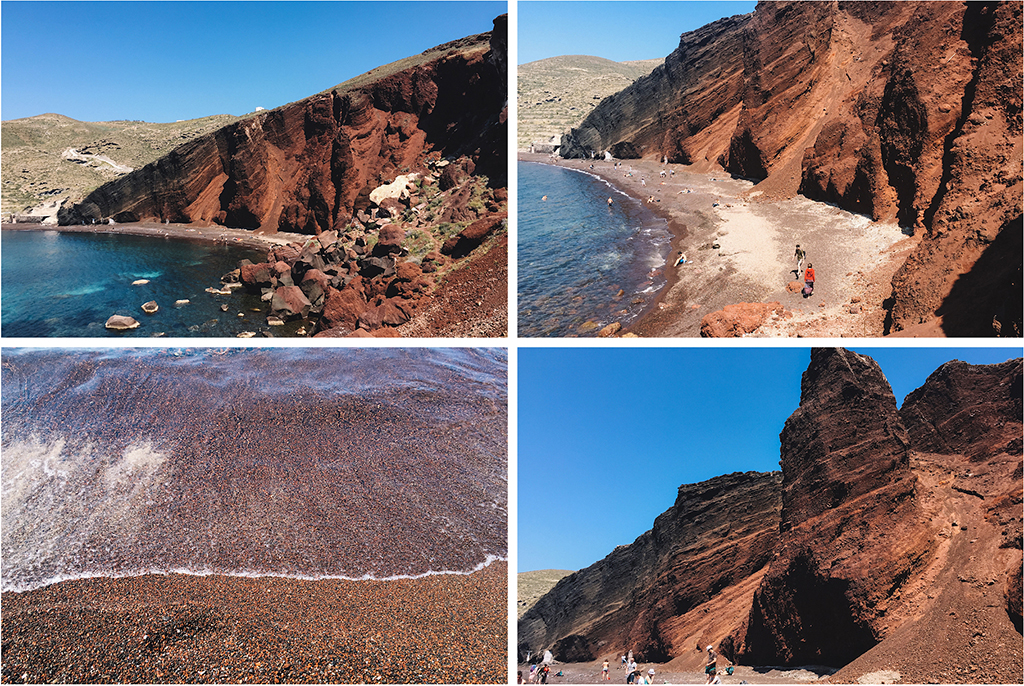 Red Beach Santorini