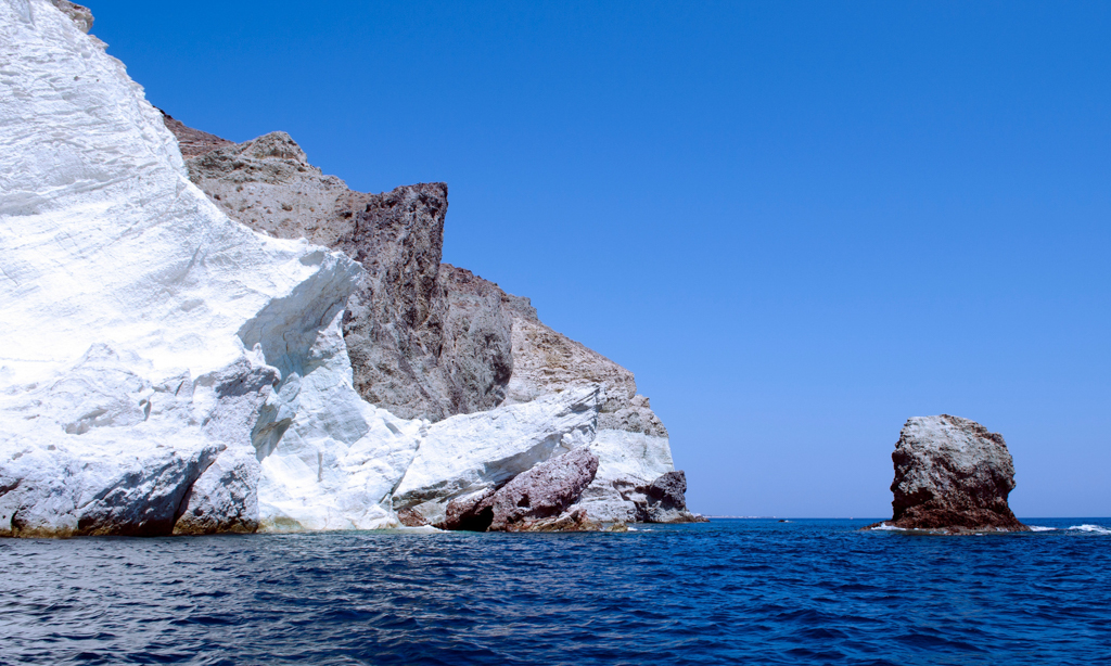 White beach Santorini 2